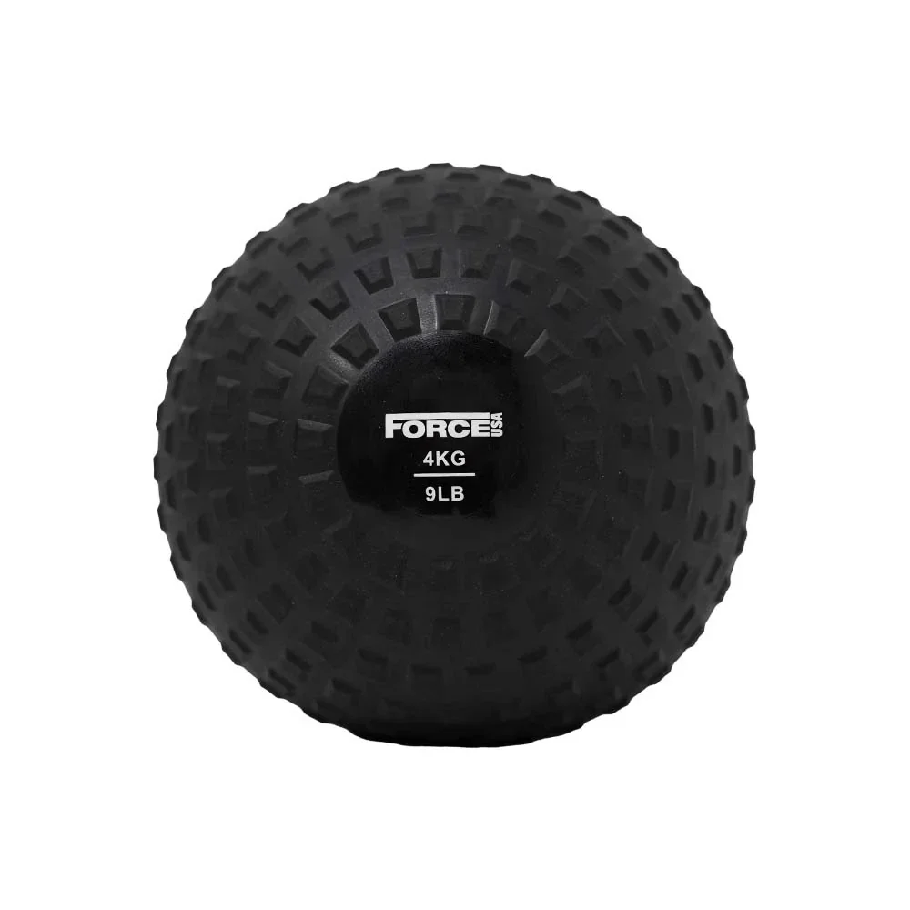 FORCE USA 4 kg slam ball with textured surface for strength training and functional fitness. Visit waiteandsea.com.au