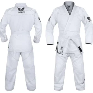 DRAGON V2 450GSM BJJ GI - IBJJF APPROVED (WHITE)