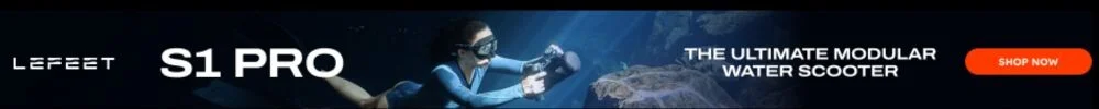 Lefeet S1 Pro modular water scooter for underwater adventures.