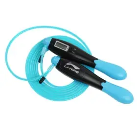 Li-Ning Counting Electronic Skipping Rope for Health and Fitness in blue. Visit waiteandsea.com.au