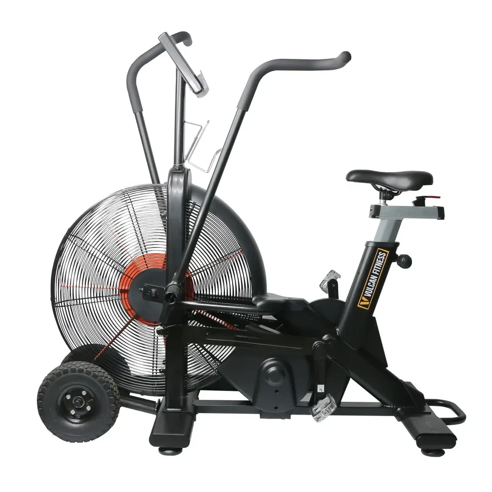 Air resistance exercise bike with fan wheel, designed for Health and Fitness cardio and endurance training. Visit waiteandsea.com.au
