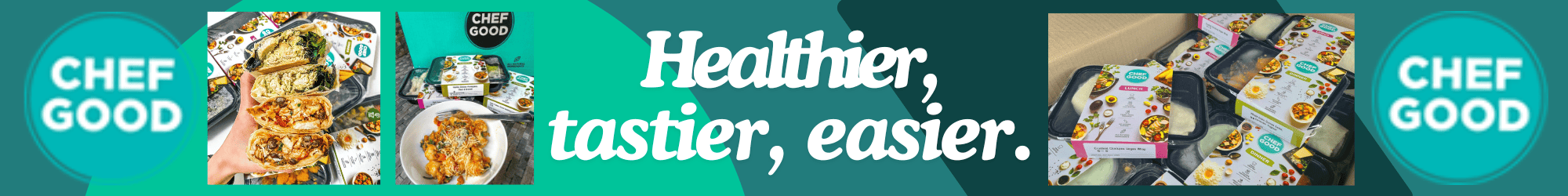 ChefGood display banner. ChefGood pre-made meals to opton-pmise your Health and Fitness