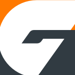 "The official GWS Giants AFL logo featuring a bold and modern grey ‘G’ symbol on a white and orange background, representing the team’s strength and determination."