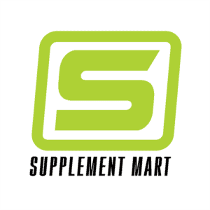 Supplement Mart logo featuring a green "S" icon with bold black text for the brand name.