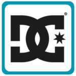 DC Shoes logo in bold black on a white background, representing the iconic skate and lifestyle brand for health and fitness enthusiasts. Available at www.waiteandsea.com.au.