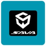 SAVA Bikes logo representing a modern, dynamic brand specializing in lightweight and high-performance bicycles for cycling enthusiasts.