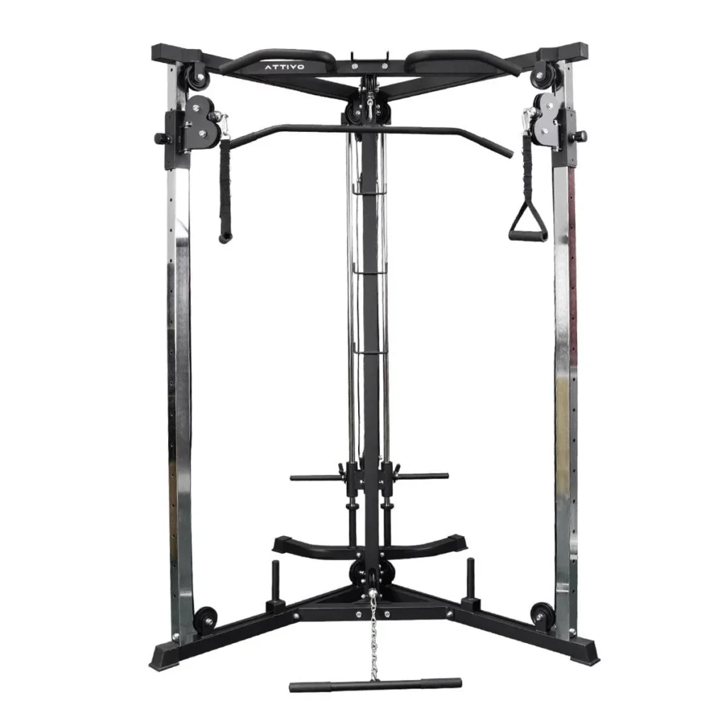 The ATTIVO Cable Crossover Machine: A premium cable crossover system designed for effective strength training and fitness improvement.