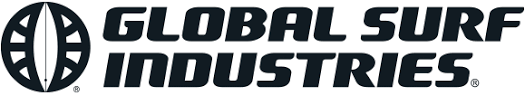 Global Surf Industries logo featuring bold black text and a circular surfboard icon, representing a leading brand in premium surfboards and water sports equipment. Visit www.waiteandsea.com.au for more details.