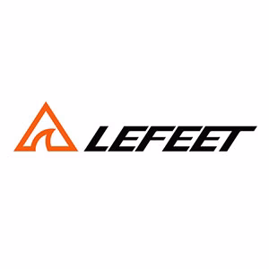 Lefeet logo featuring sleek and modern text, representing a leading brand in underwater propulsion devices and innovative water sports technology. Visit www.waiteandsea.com.au for more details.