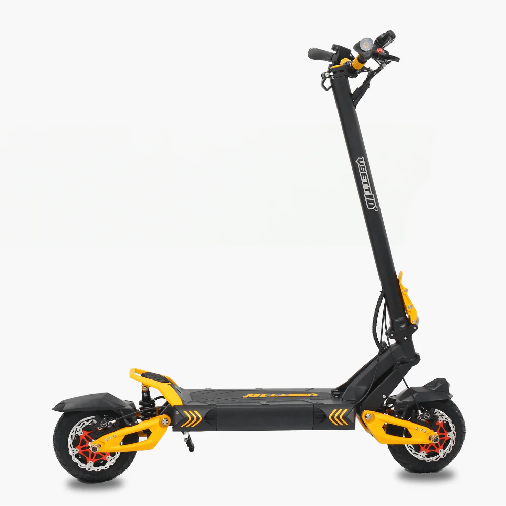 VSETT 10+ Electric Scooter – a high-performance dual-motor e-scooter built for extreme speed, long-range travel, and off-road adventure. Features hydraulic suspension, powerful acceleration, and durable frame. Available now at www.waiteandsea.com.au.
