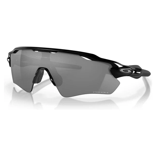 Oakley Sutro sports sunglasses in black with Prizm Black lenses, designed for urban cyclists and athletes who prioritise health and fitness. These bold, full-coverage sunglasses enhance contrast and reduce glare. Available at www.waiteandsea.com.au.