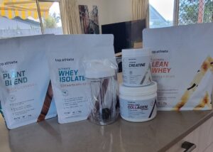 Top Athlete health and fitness supplements including protein powders, creatine, and collagen – www.waiteandsea.com.au